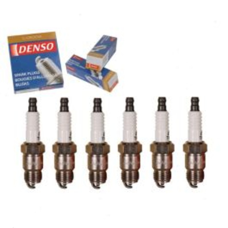 6 pc DENSO Standard U-Groove Spark Plugs for 1979-1982 Buick Riviera 3.8L V6