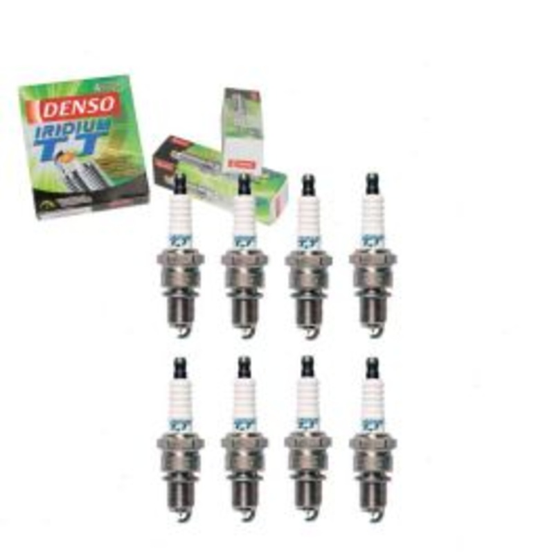8 pc DENSO Iridium TT Spark Plugs for 1968-1969 Chevrolet C10 Suburban 6.5L V8