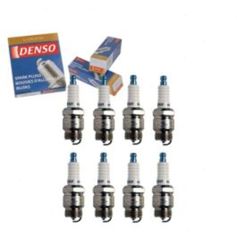 8 pc DENSO Standard U-Groove Spark Plugs for 1956-1958 Mercury Medalist 5.1L V8