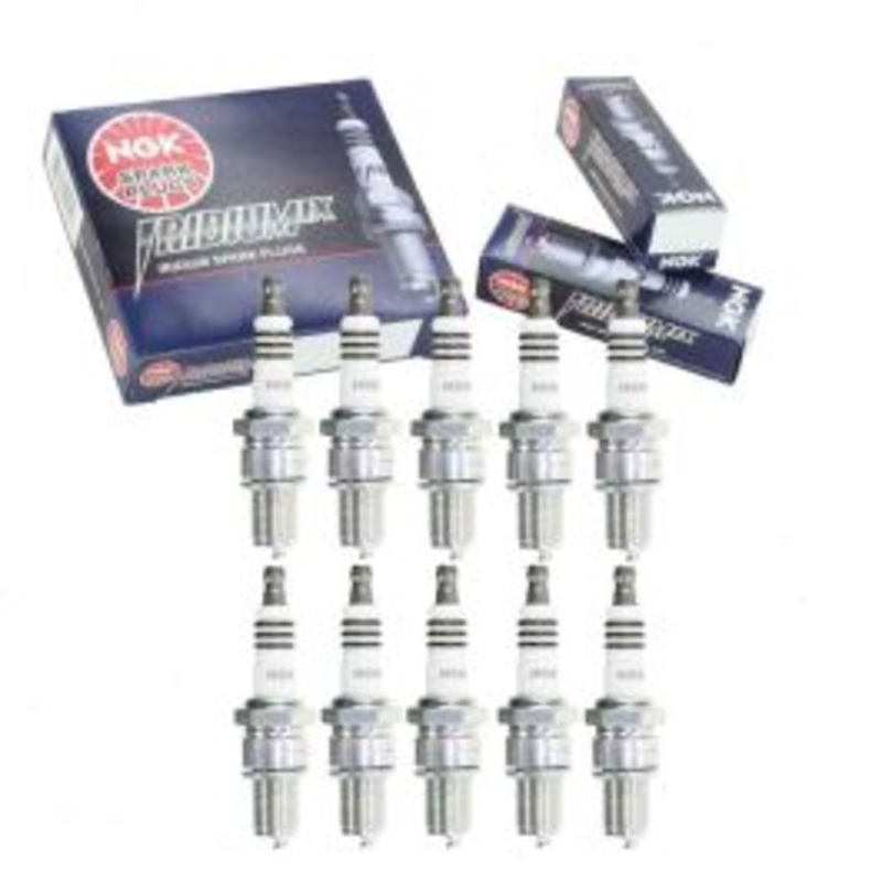 10 pc NGK Iridium IX 6747 BR8EIX SOLID Spark Plugs