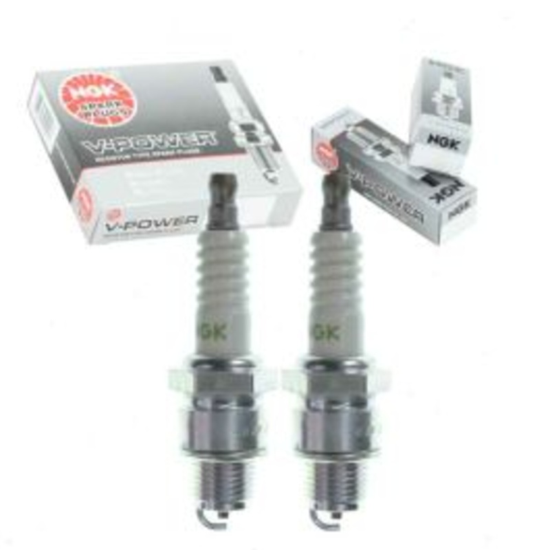 2 pc NGK V-Power 4838 BP8H-N-10 Spark Plugs