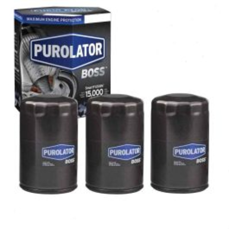 3 pc Purolator BOSS PBL24011 Engine Oil Filters