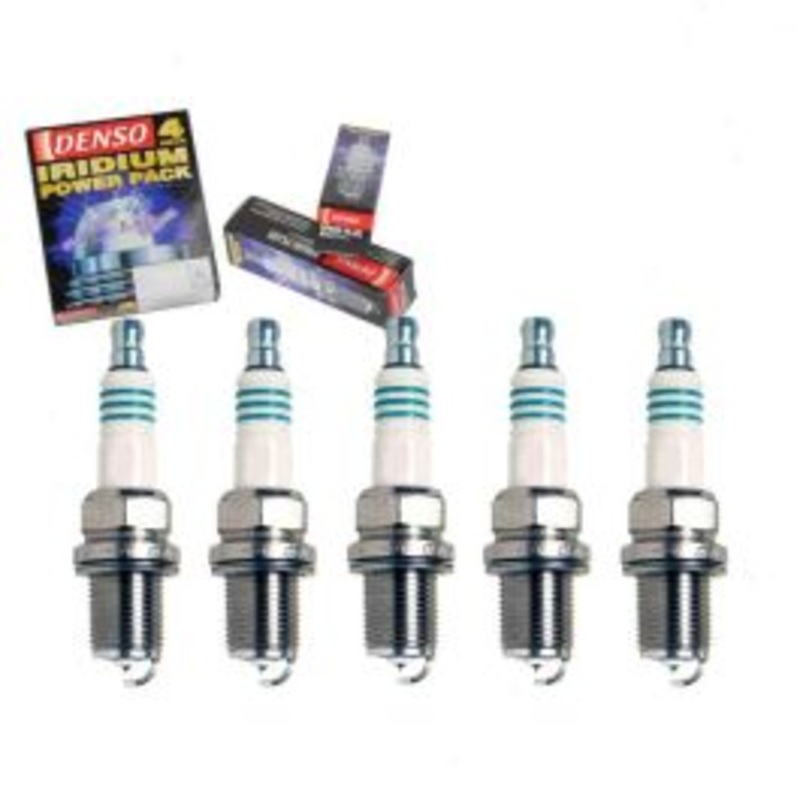 5 pc DENSO Iridium Power Spark Plugs for 1995-1997 Audi S6 2.2L L5