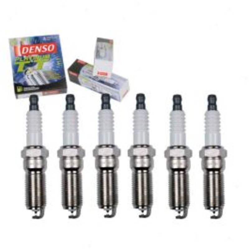6 pc DENSO Platinum TT Spark Plugs for 2007-2009 Suzuki XL-7 3.6L V6