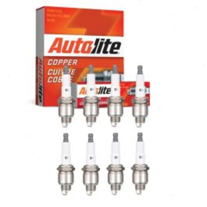 8 pc Autolite Copper Core Spark Plugs for 1961 Oldsmobile Classic 98