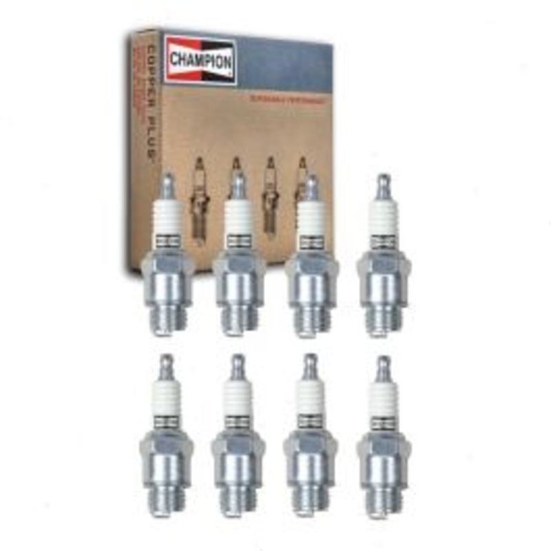 8 pc Champion Industrial Spark Plugs for 1932 Hupmobile Series L-218