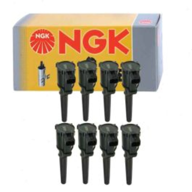 8 pc NGK Ignition Coils for 1997-1998 Lincoln Mark VIII 4.6L V8