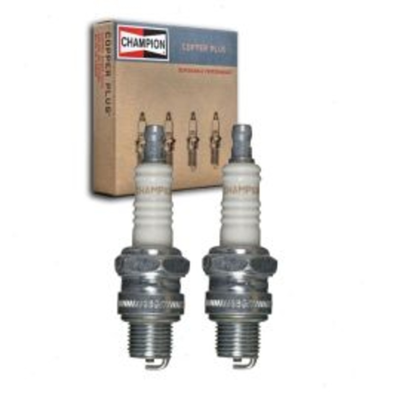 2 pc Champion Copper Plus Spark Plugs for 1960 Berkeley QB105 0.7L L2