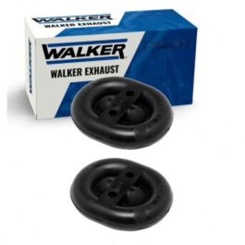 2 pc Walker Muffler Assm Exhaust System Hangers for 1988-1992 Audi 80 Quattro 2.3L L5
