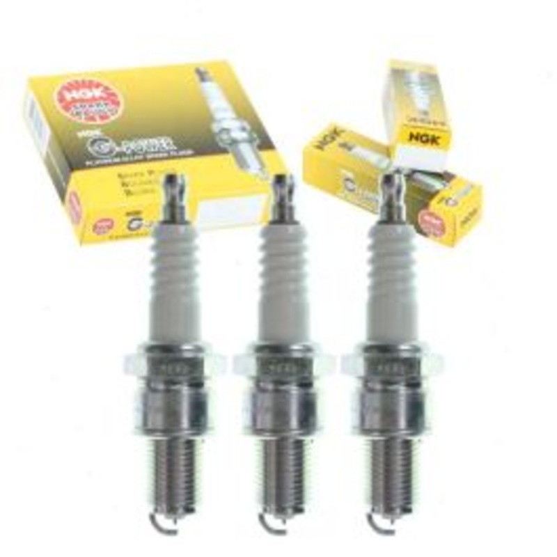 3 pc NGK G-Power Spark Plugs for 1987-1992 Chevrolet Sprint 1.0L L3