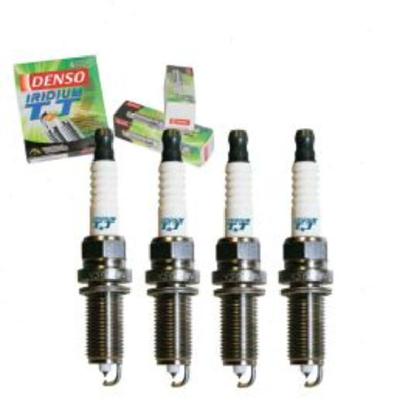 4 pc DENSO Iridium TT Spark Plugs for 2014-2016 Honda Fit 1.5L L4