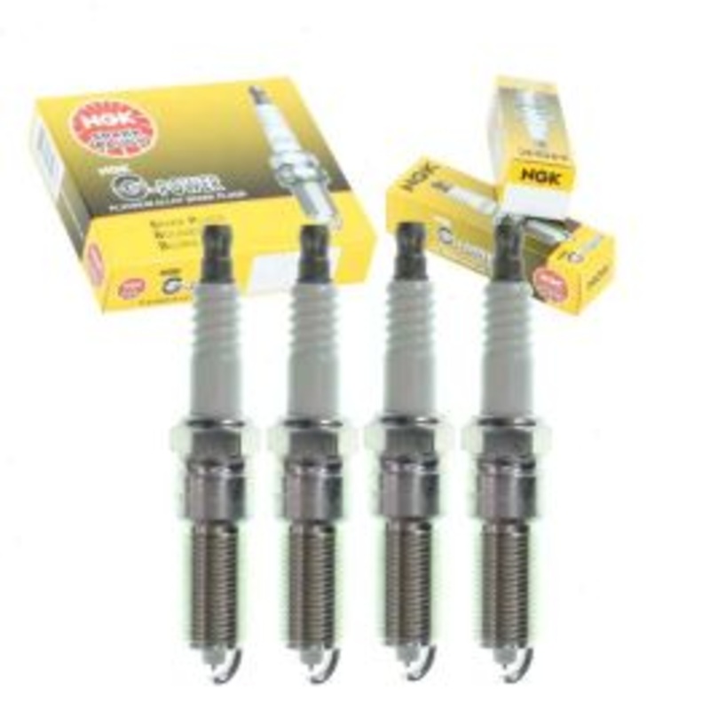4 pc NGK G-Power Spark Plugs for 2003-2006 Jeep TJ 2.4L L4