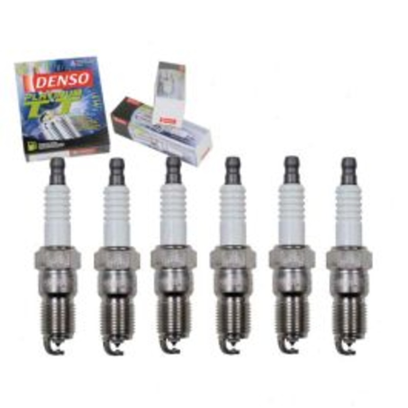 6 pc DENSO Platinum TT Spark Plugs for 2005-2009 Buick LaCrosse 3.8L V6