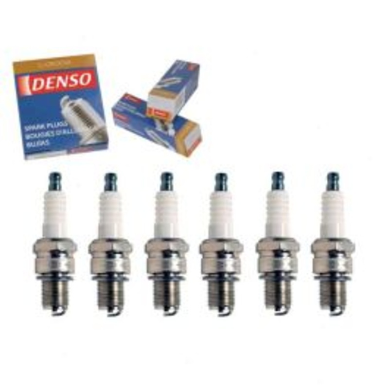 6 pc DENSO Standard U-Groove Spark Plugs for 1963-1967 Chevrolet C20 Pickup 4.8L L6