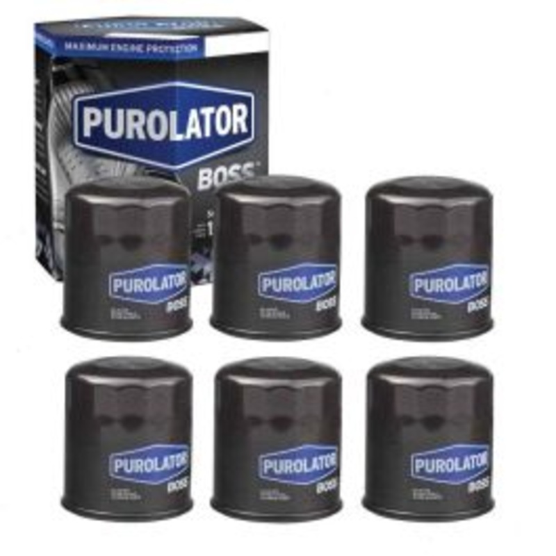 6 pc Purolator BOSS PBL14612 Engine Oil Filters