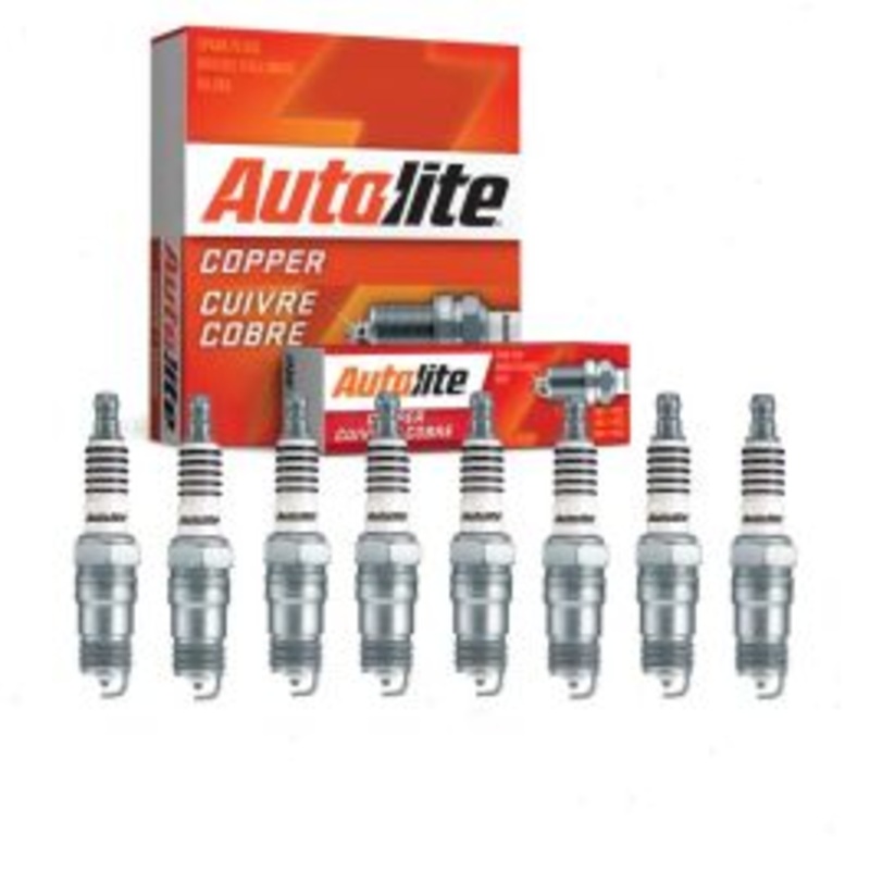 8 pc Autolite Copper Core Spark Plugs for 1998-2001 Mazda B2500