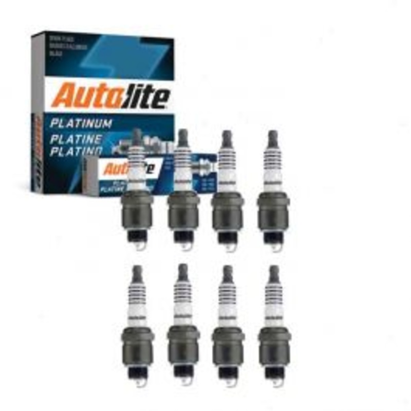 8 pc Autolite Platinum Spark Plug for 1965 International D1000 4.3L 5.0L V8