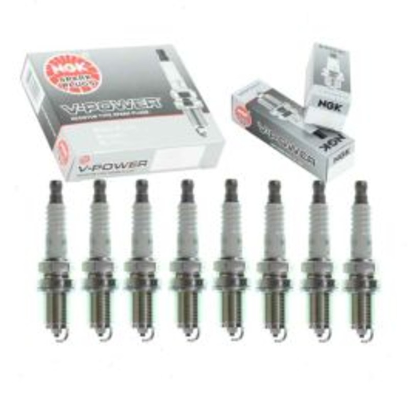 8 pc NGK V-Power 2526 BKR5EYA-11 Spark Plugs
