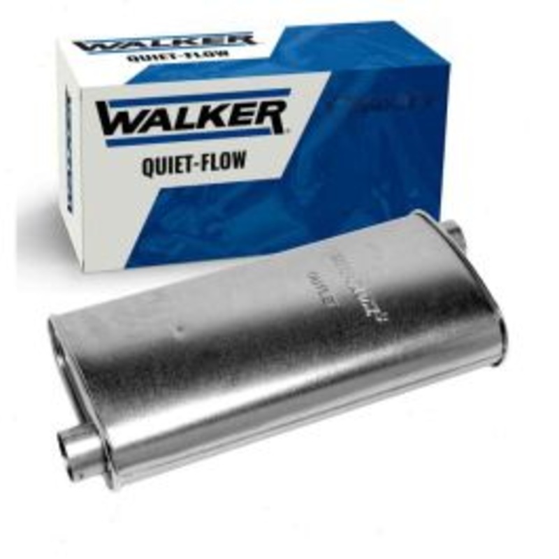 Walker Quiet-Flow Exhaust Muffler for 1977-1990 Buick Electra 3.8L 5.0L 5.7L 6.6L V6 V8