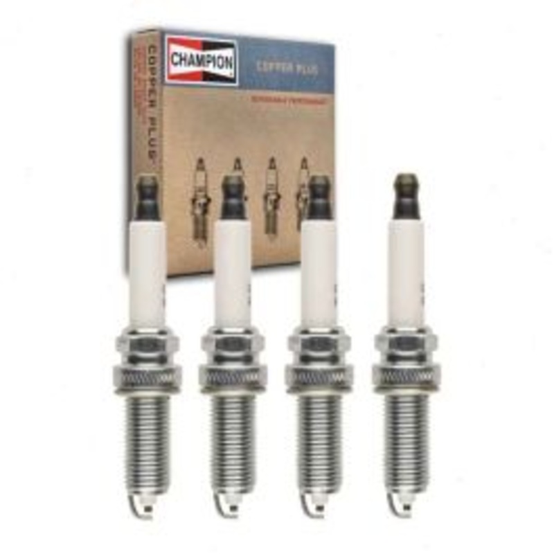 4 pc Champion Copper Plus Spark Plugs for 2016-2019 Acura ILX 2.4L L4