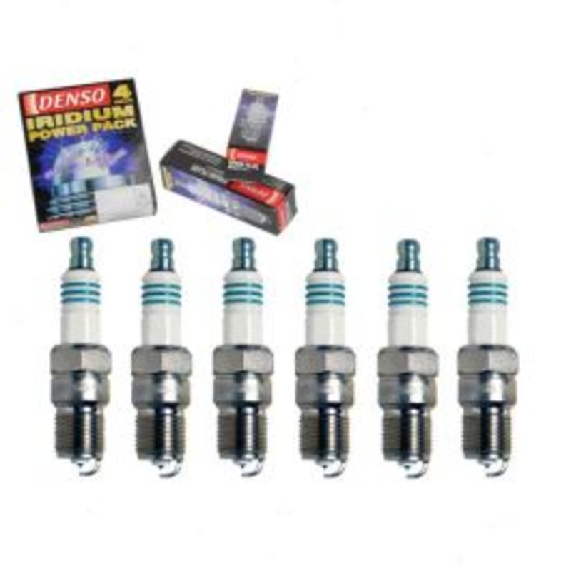 6 pc DENSO Iridium Power Spark Plugs for 1988-1991 Mercedes-Benz 300SE 3.0L L6