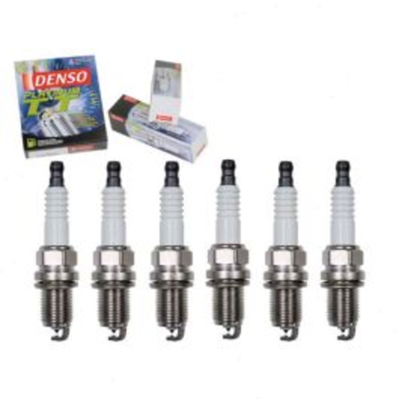 6 pc DENSO Platinum TT Spark Plugs for 1995-2004 Audi A6 2.8L 3.0L V6