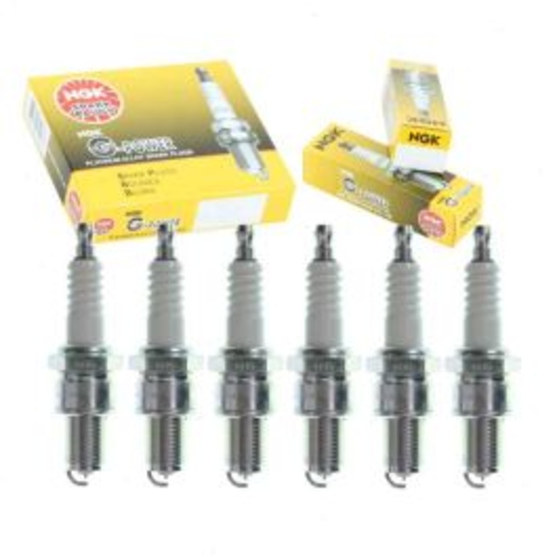 6 pc NGK G-Power Spark Plugs for 1981-1984 Nissan Maxima 2.4L L6