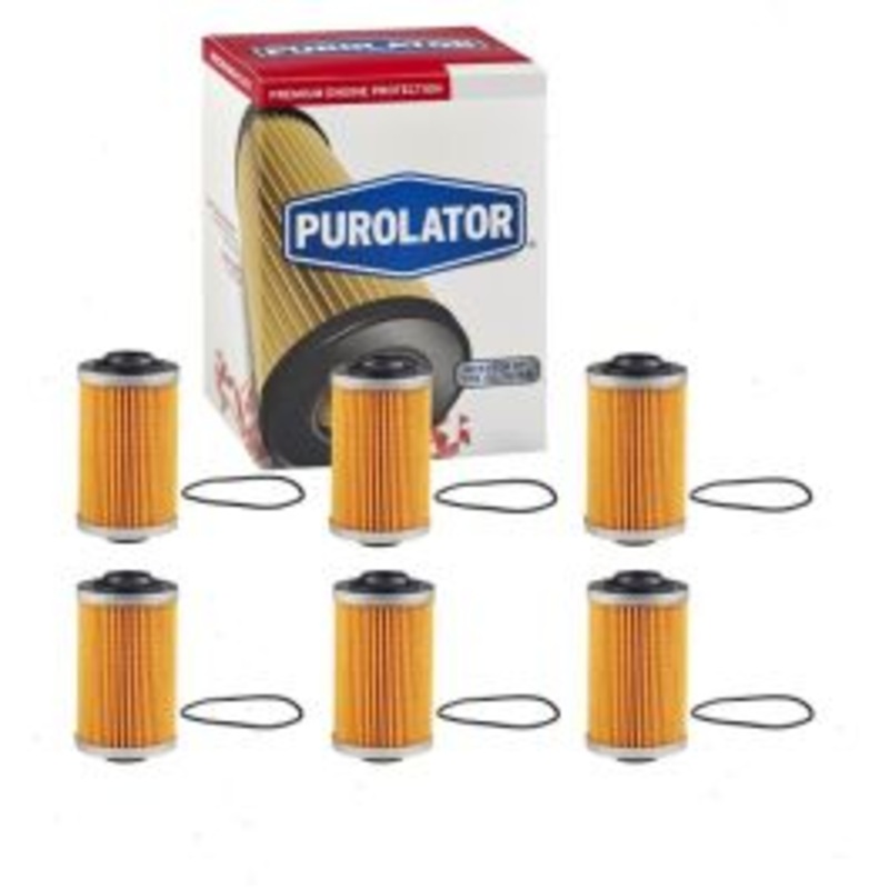 6 pc Purolator L25274 Engine Oil Filters
