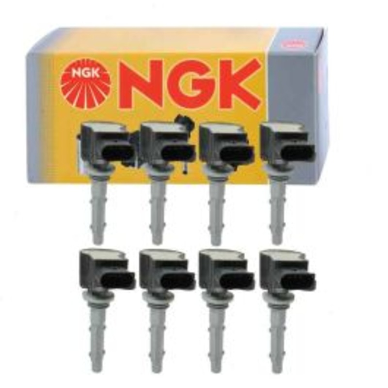 8 pc NGK Ignition Coils for 2007-2009 Mercedes-Benz CLK550 5.5L V8