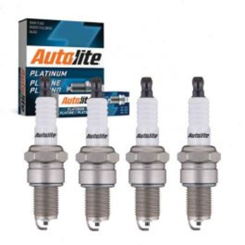 4 pc Autolite Platinum Spark Plug for 1982-1983 Renault Fuego