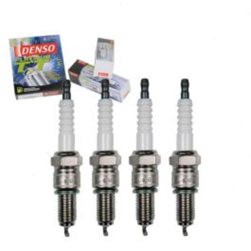4 pc DENSO Platinum TT Spark Plugs for 1980-1986 Audi 4000 1.6L 1.7L 1.8L L4