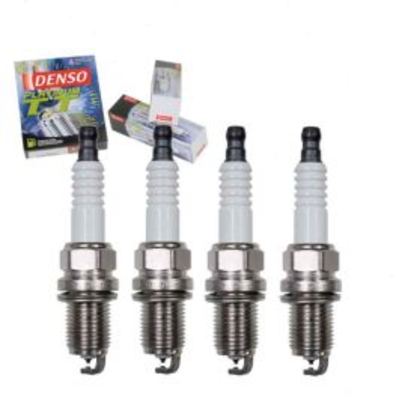 4 pc DENSO Platinum TT Spark Plugs for 1999-2002 Daewoo Leganza 2.2L L4