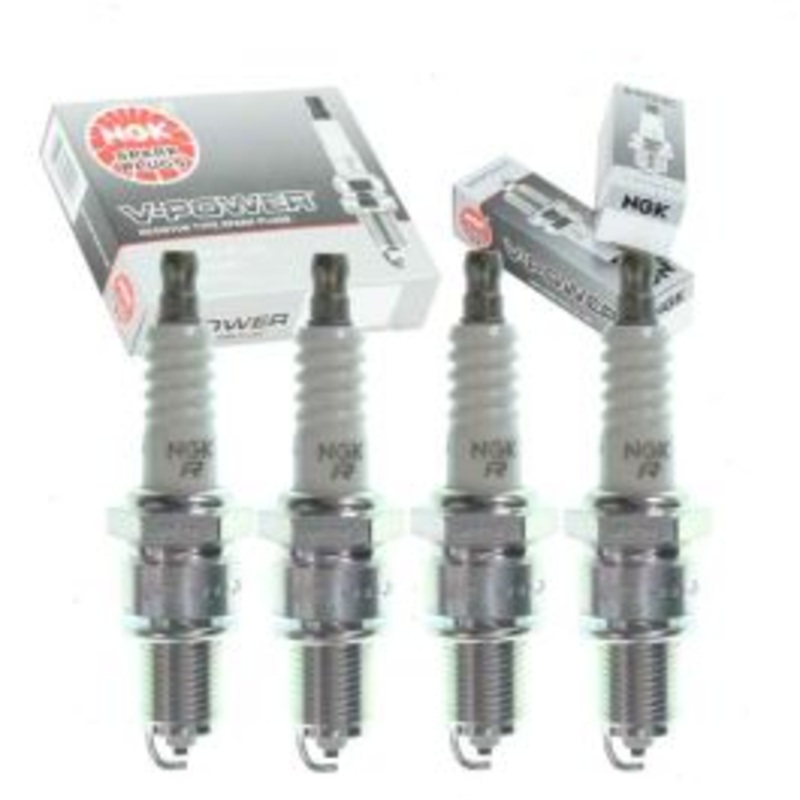 4 pc NGK V-Power Spark Plugs for 1982-1987 Buick Skyhawk 1.8L 2.0L L4
