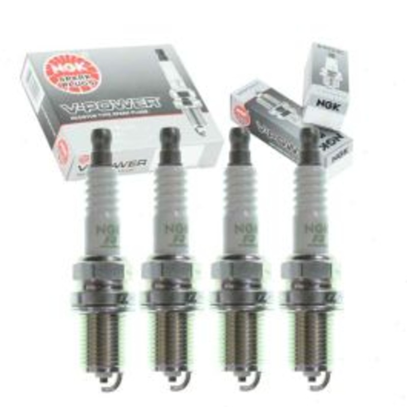 4 pc NGK V-Power Spark Plugs for 1991-2002 Saturn SL2 1.9L L4