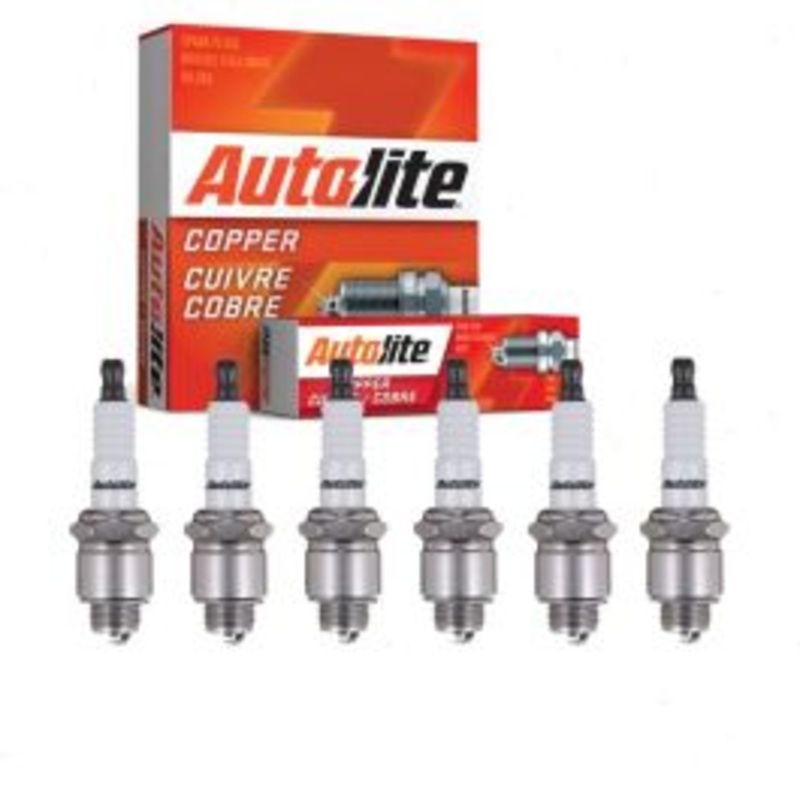 6 pc Autolite Copper Core Spark Plugs for 1954 Studebaker 3R10