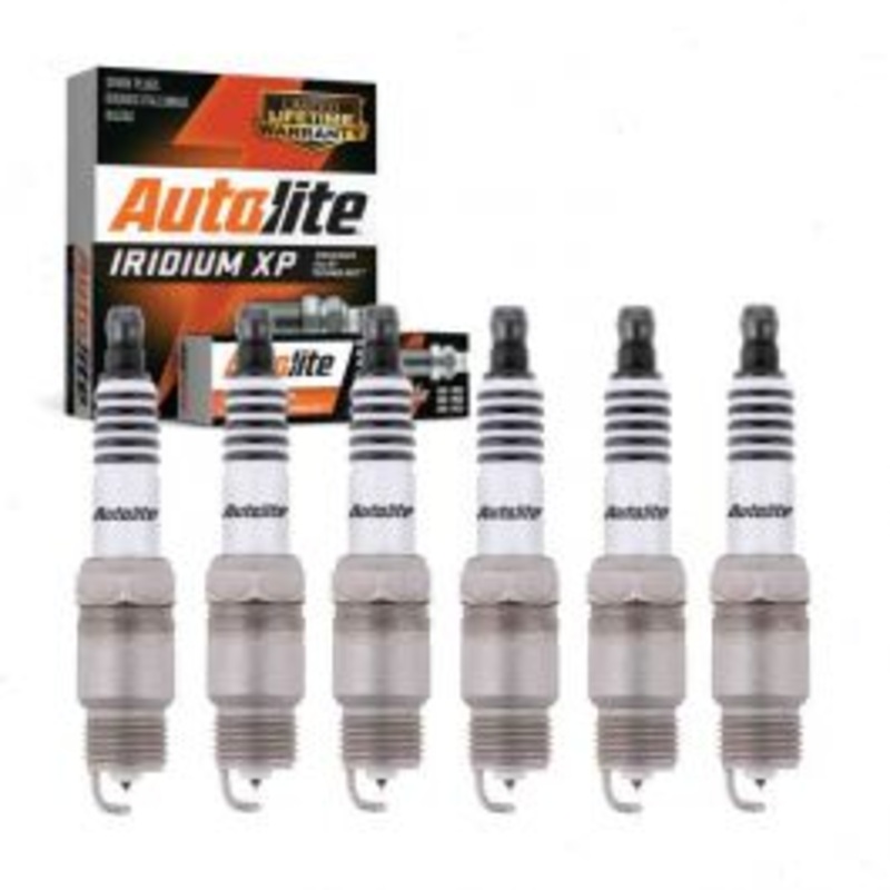 6 pc Autolite Iridium XP Spark Plug for 1981 Pontiac Laurentian 3.8L V6