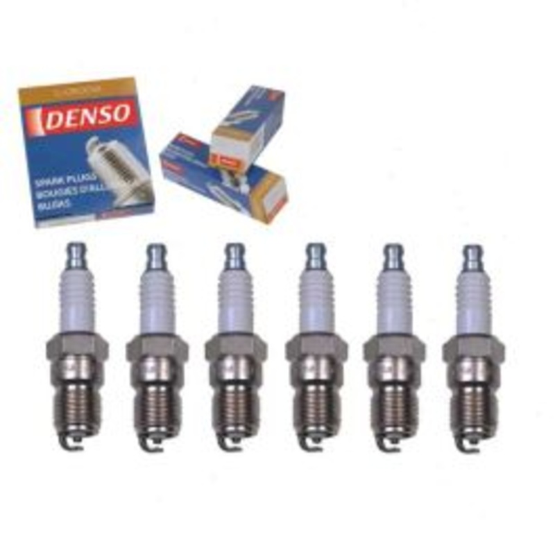 6 pc DENSO Standard U-Groove Spark Plugs for 1989-1998 Buick Skylark 3.1L 3.3L V6