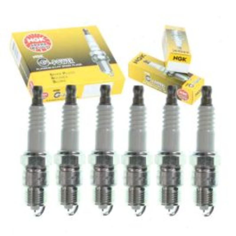 6 pc NGK G-Power Spark Plugs for 1976-1981 Pontiac Grand LeMans 3.3L 3.8L 4.1L L6 V6