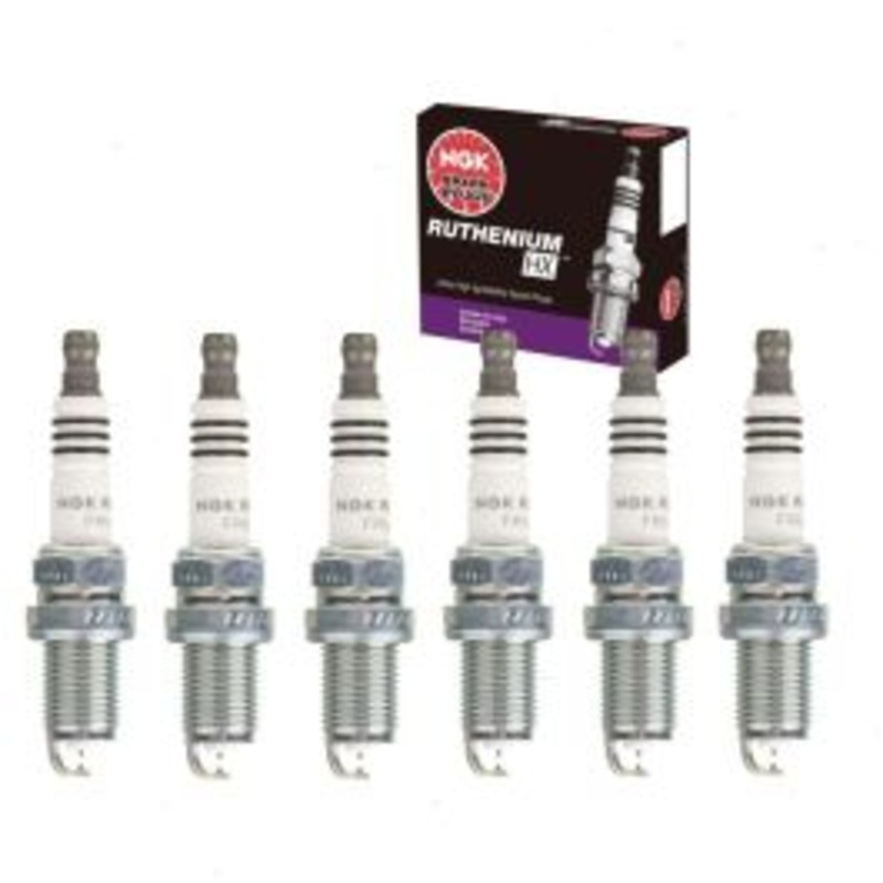 6 pc NGK Ruthenium HX Spark Plugs for 1997-2001 Infiniti I30 3.0L V6