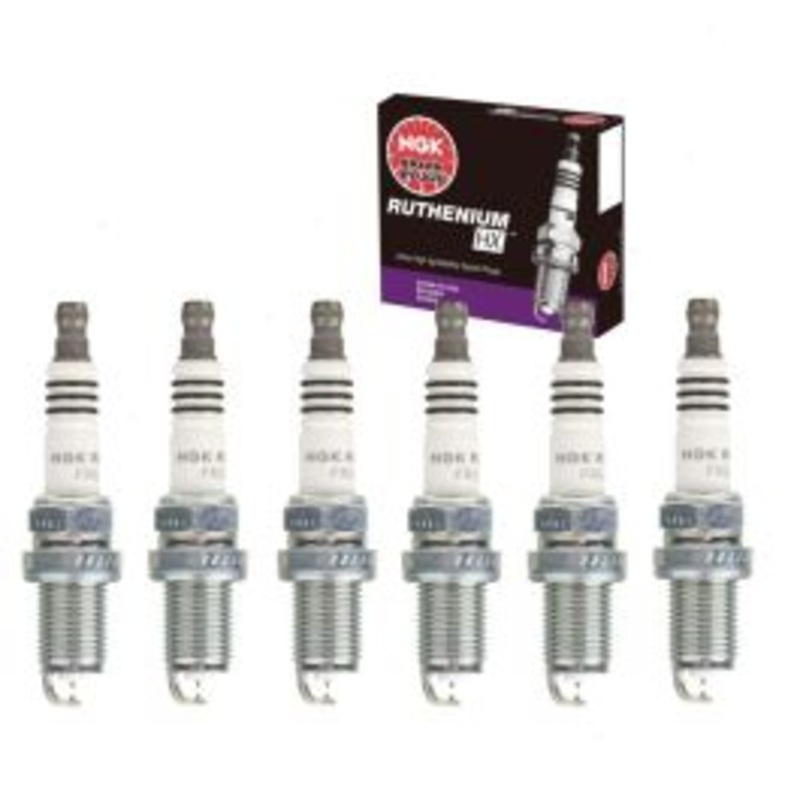 6 pc NGK Ruthenium HX Spark Plugs for 1997 Infiniti J30 3.0L V6
