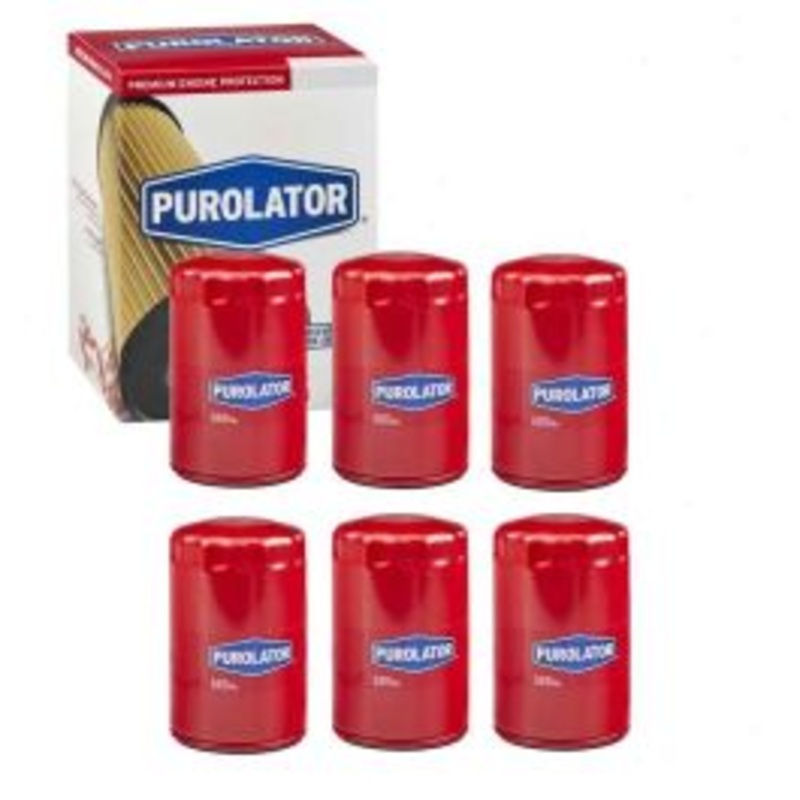 6 pc Purolator L24011 Engine Oil Filters