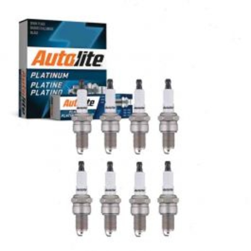 8 pc Autolite Platinum Spark Plug for 1968-2003 Morgan Plus 8 3.5L V8