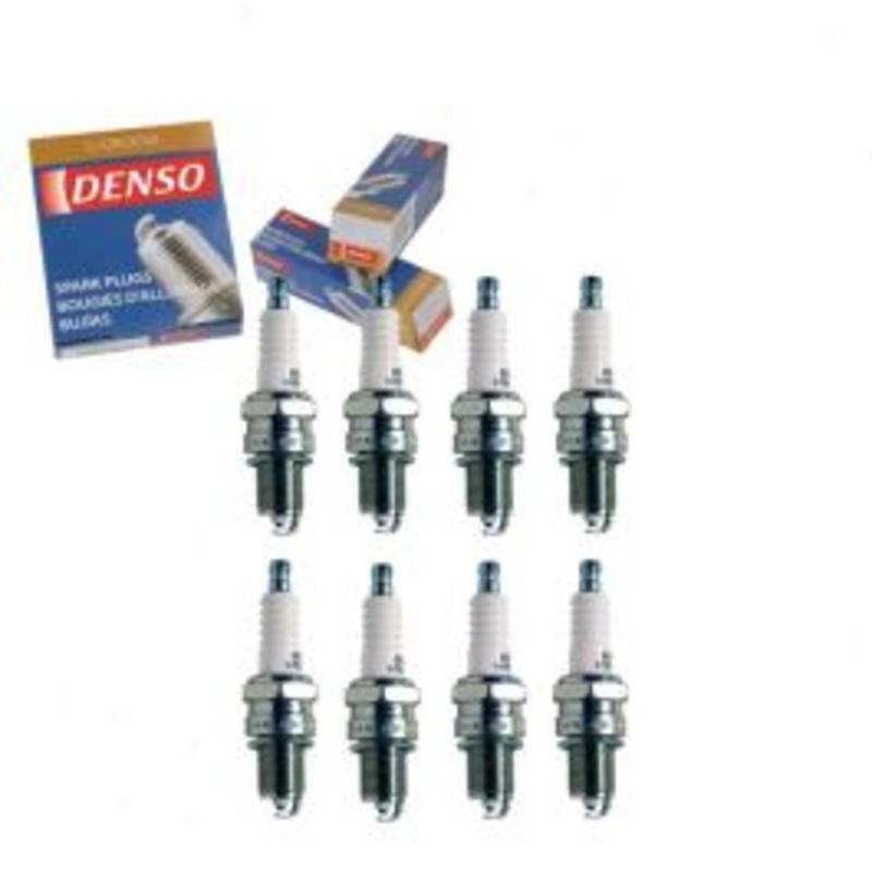 8 pc DENSO Standard U-Groove Spark Plugs for 1971-1974 Dodge B200 Van 5.2L 5.9L V8