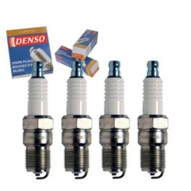 4 pc DENSO Standard U-Groove Spark Plugs for 1987-1988 Oldsmobile Firenza 2.0L L4