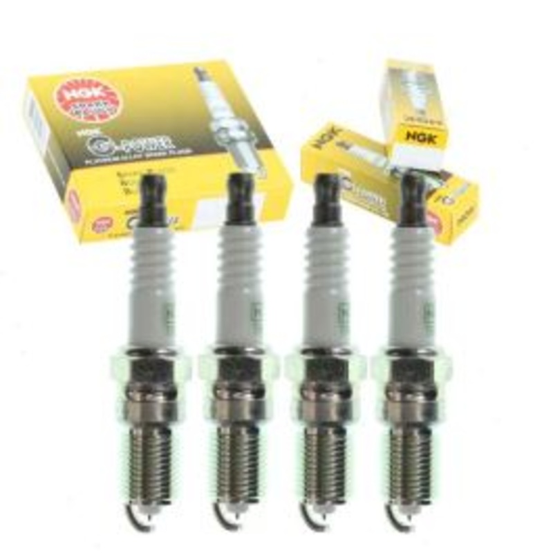 4 pc NGK G-Power Spark Plugs for 1981-1982 Ford Granada 2.3L L4