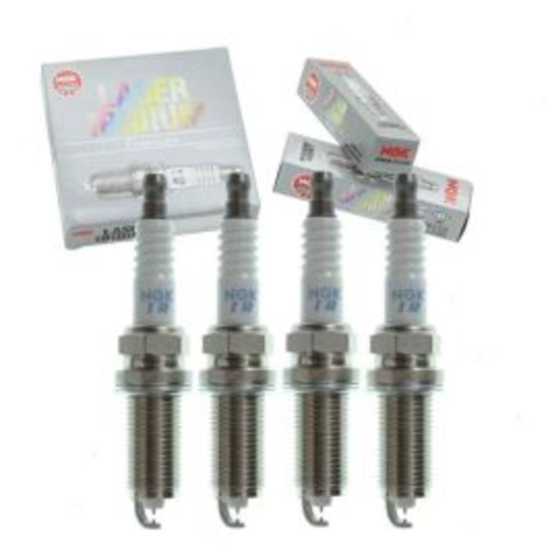4 pc NGK Laser Iridium Spark Plugs for 2010-2012 Hyundai Santa Fe 2.4L L4