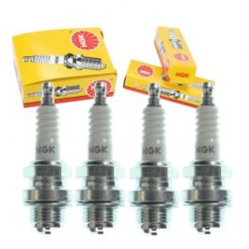 4 pc NGK Standard 3010 AB-7 Spark Plugs