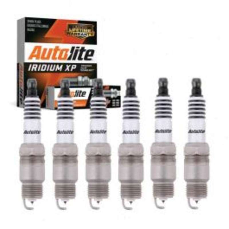 6 pc Autolite Iridium XP Spark Plug for 1985-1986 Chevrolet C10 4.3L V6