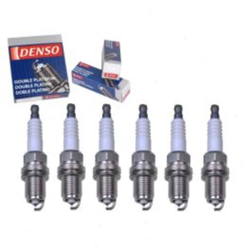 6 pc DENSO Double Platinum 3168 PK20PR11 Spark Plugs