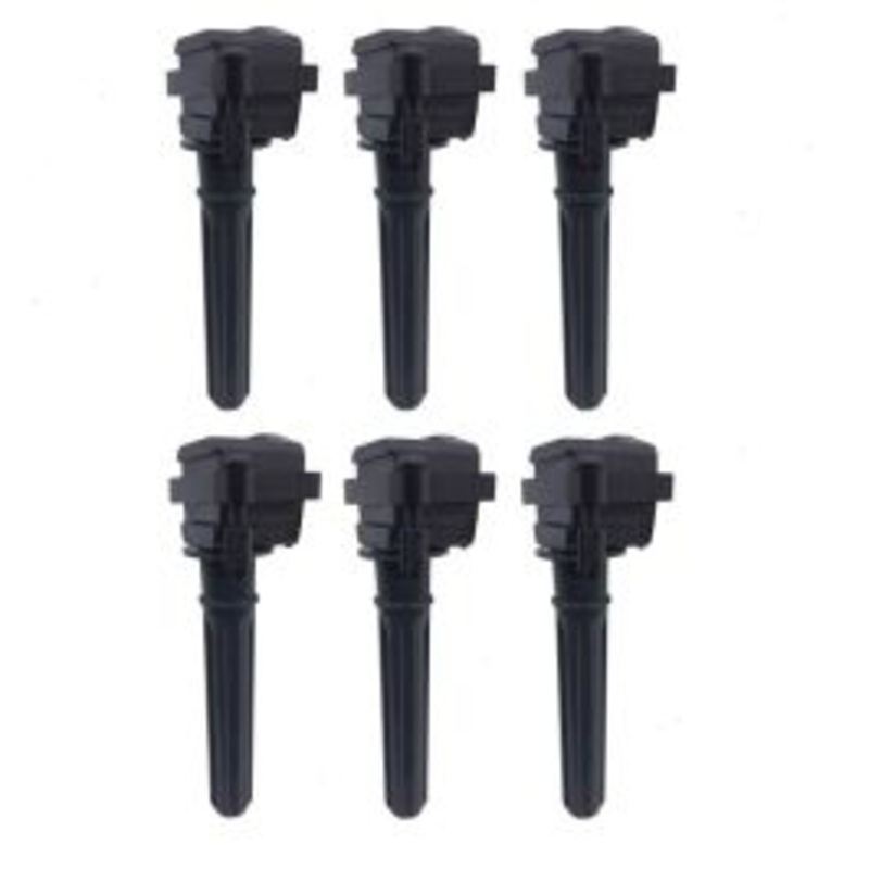 6 pc Hitachi Ignition Coils for 2005 Dodge Magnum 3.5L V6